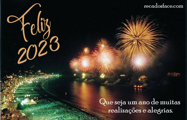 Tenha um feliz 2023!