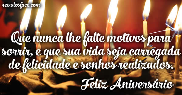 Feliz aniversário parabéns